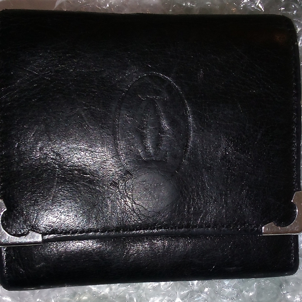 Cartier Paris coin pouch snap and inner pocket